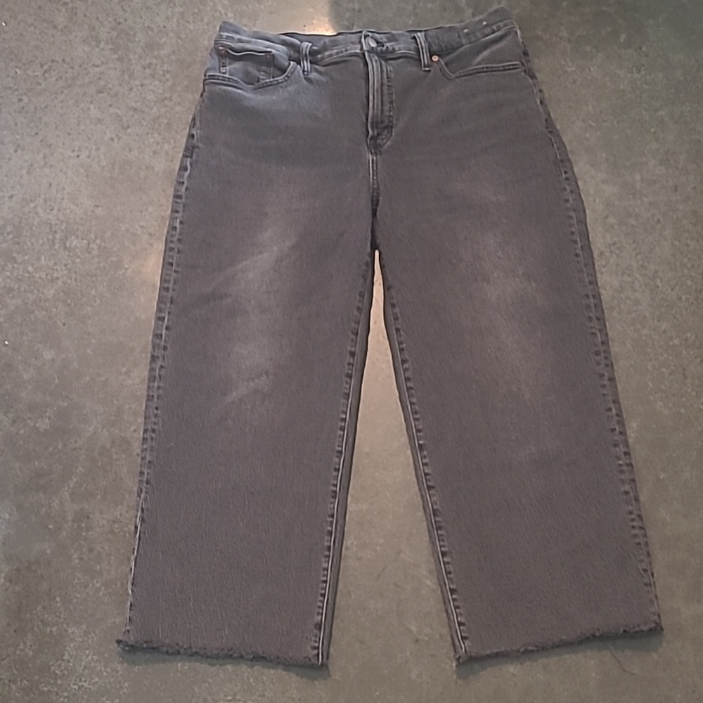 MADEWELL THE PERFECT VINTAGE WIDE LEG CROP JEANS - Picture 5 of 14